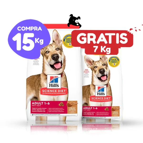 promoción 15kg + 7kg