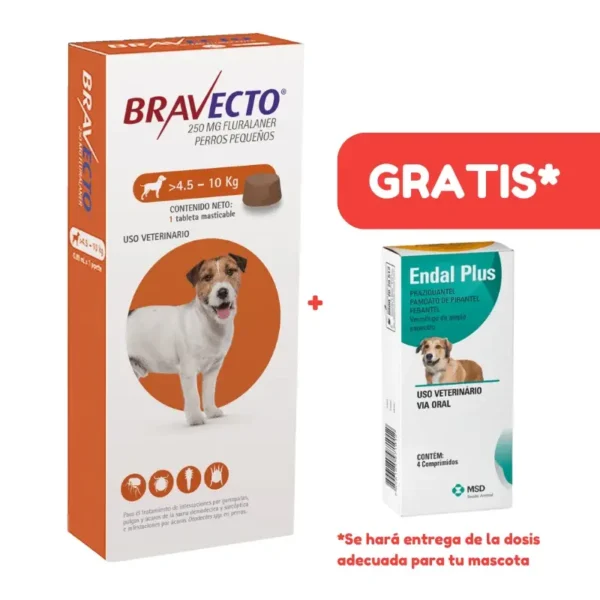 Bravecto 4.5 a 10 kg