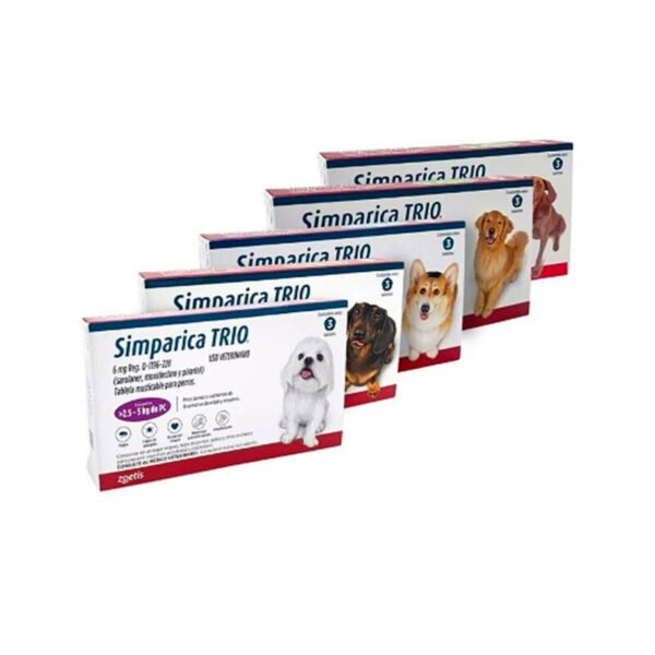Simpárica Trio para perros