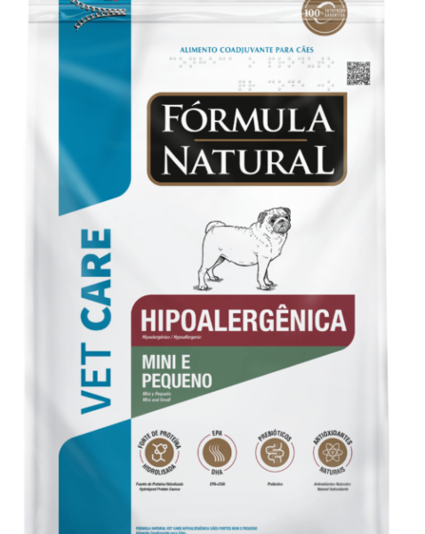 Fórmula Natural Vet Care Hipoalérgenica - Mini y Pequeño