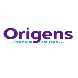 Origens marca de comida de una tienda para mascotas