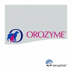 Orozyme logo de una marca de mascotas
