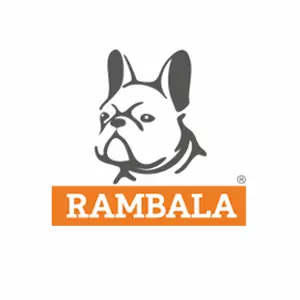 Logo de una marca para mascotas llamada Rambala