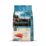 Bravery salmon mini puppy small breeds, la mejor nutrición para tu mascota en Mastica