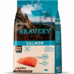 Bravery salmon puppy large medium breeds en Mastica siempre el mejor precio