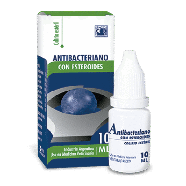 Antibacteriano con Esteroides Love x 10 ml