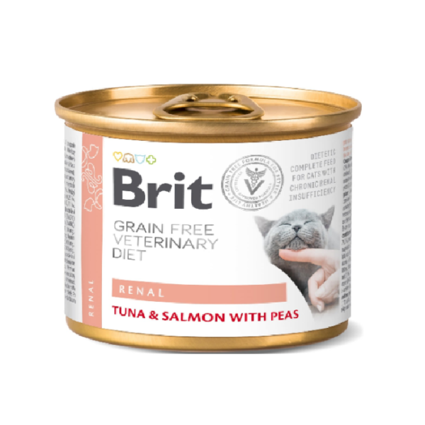 Brit Vet Cat Renal Paté 200gr.