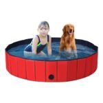Piscina para perros plegable
