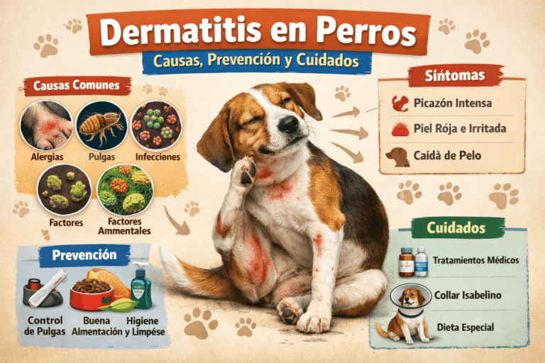 Dermatitis en Mascotas