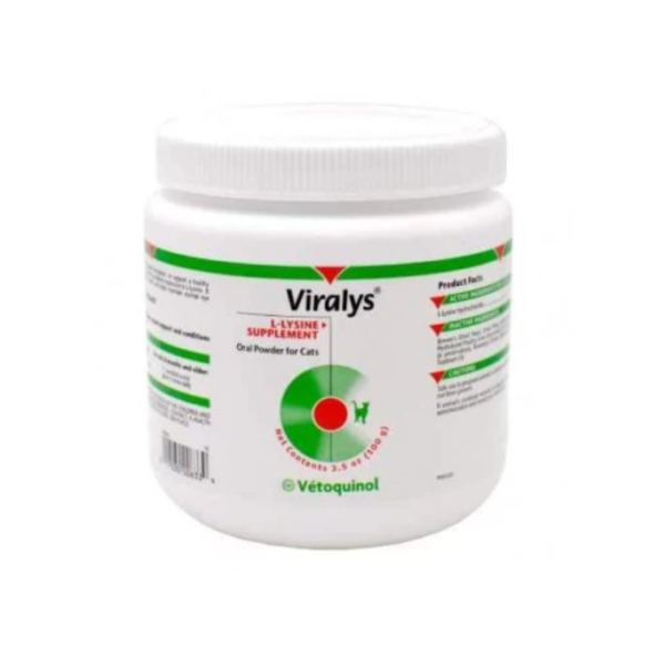 VIRALYS X 100 GR - LYSINA PARA GATOS