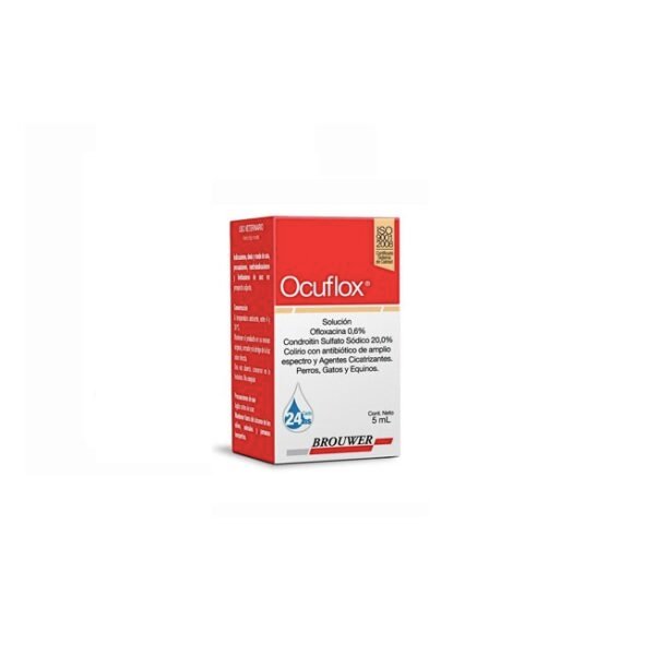 Ocuflox Gotas x 5 ml para tu mascota